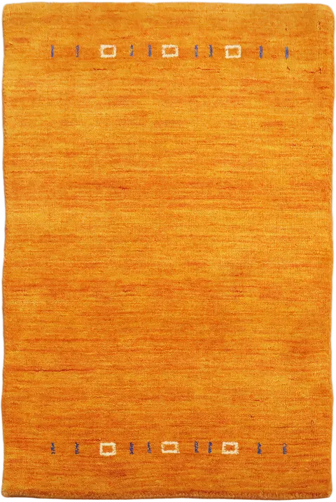 Stunning Orange Gabbeh Tribal Rug 2x3