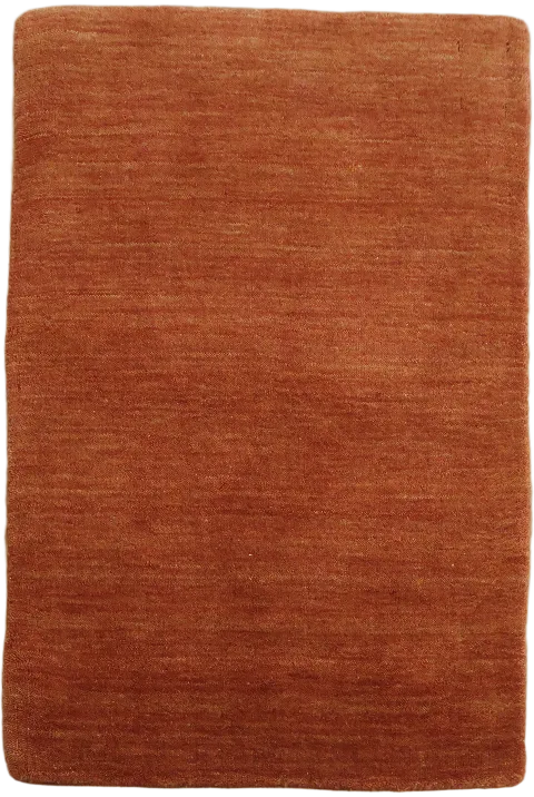 Terracotta Gabbeh Oriental Rug 2x3