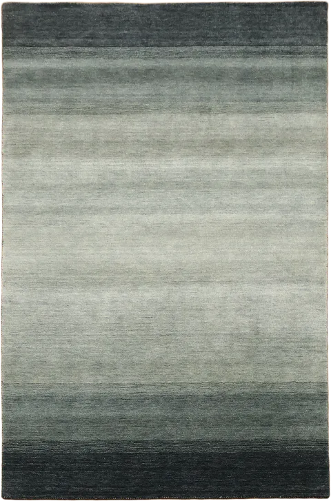 7x10 Modern Gradient Gray Gabbeh Area Rug