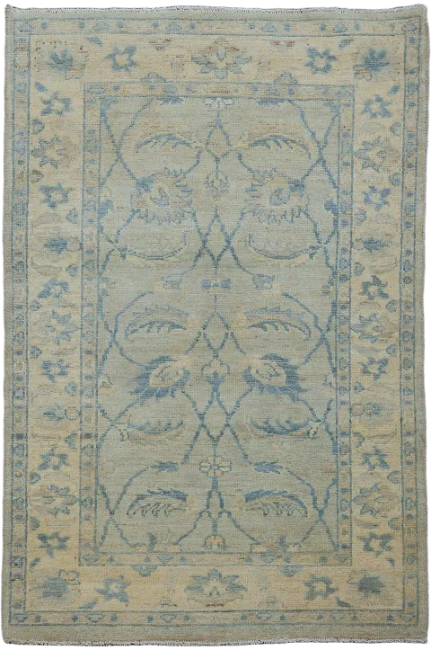 Oushak Turkish Rug 3x4