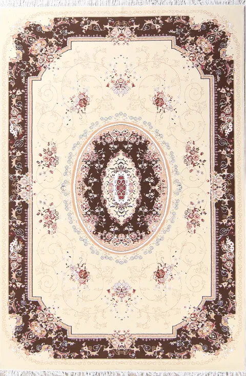 Soft Plush Floral 7x10 Tabriz Persian Area Rug