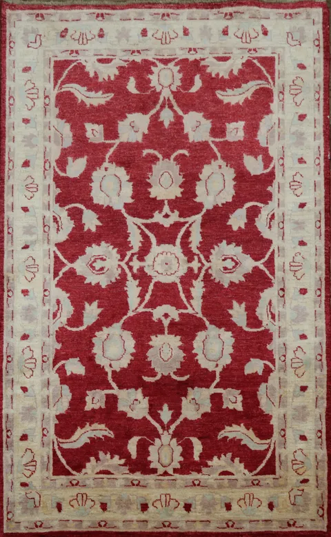 4x6 Peshawar Pakistan Oriental Area Rug