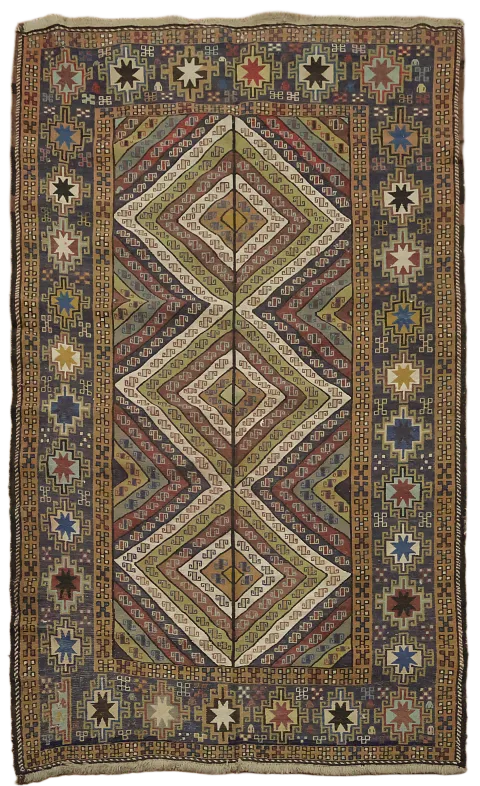4x6 Sumak Persian Area Rug