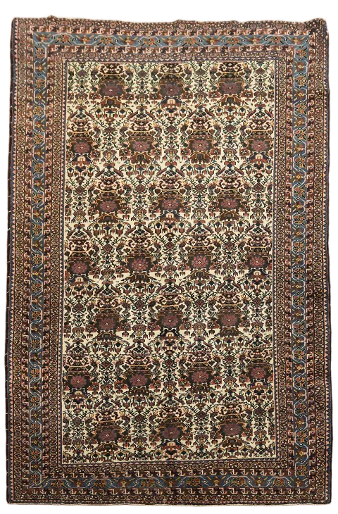 5x7 Afshar Kerman Persian Area Rug
