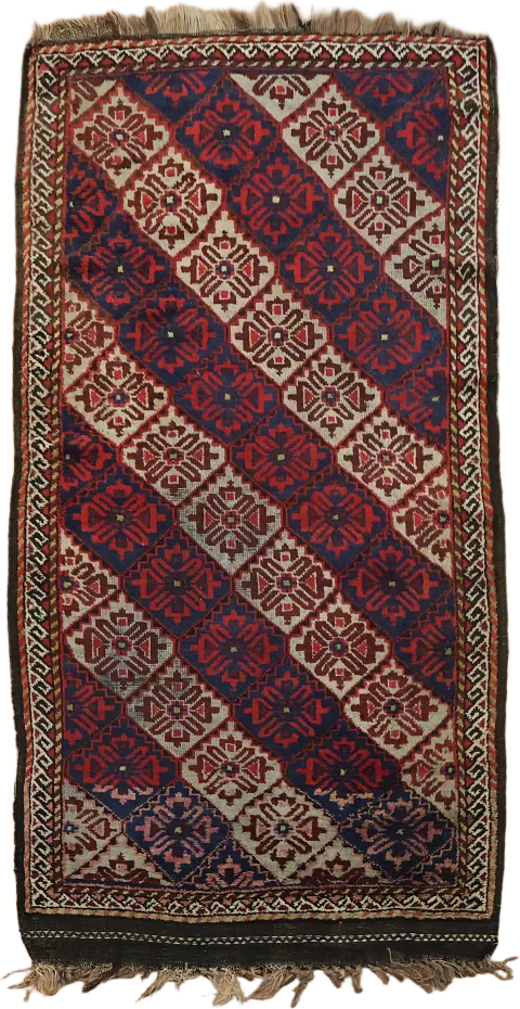 3x6 Kazak Caucasian Russian Oriental Area Rug