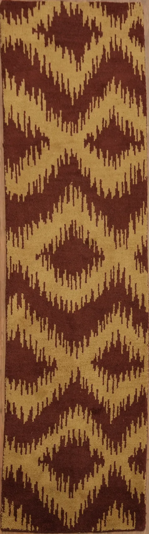 All-Over Moroccan Oriental Runner Rug 3x10