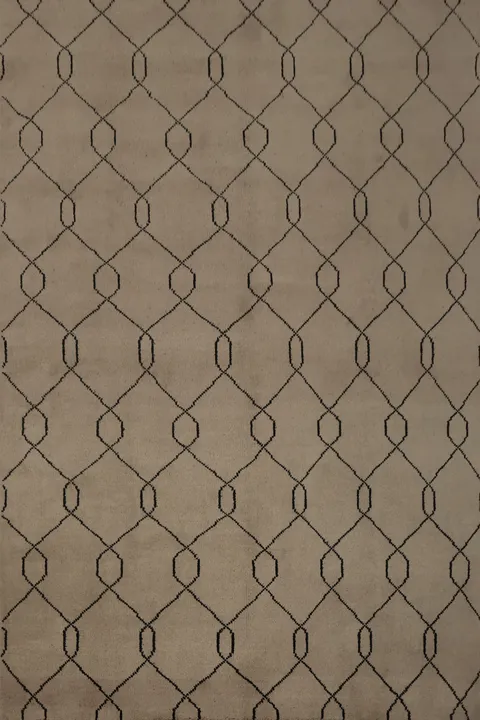 Style Beige Moroccan Area Rug 8x10 Minimalist Patterns and Grace