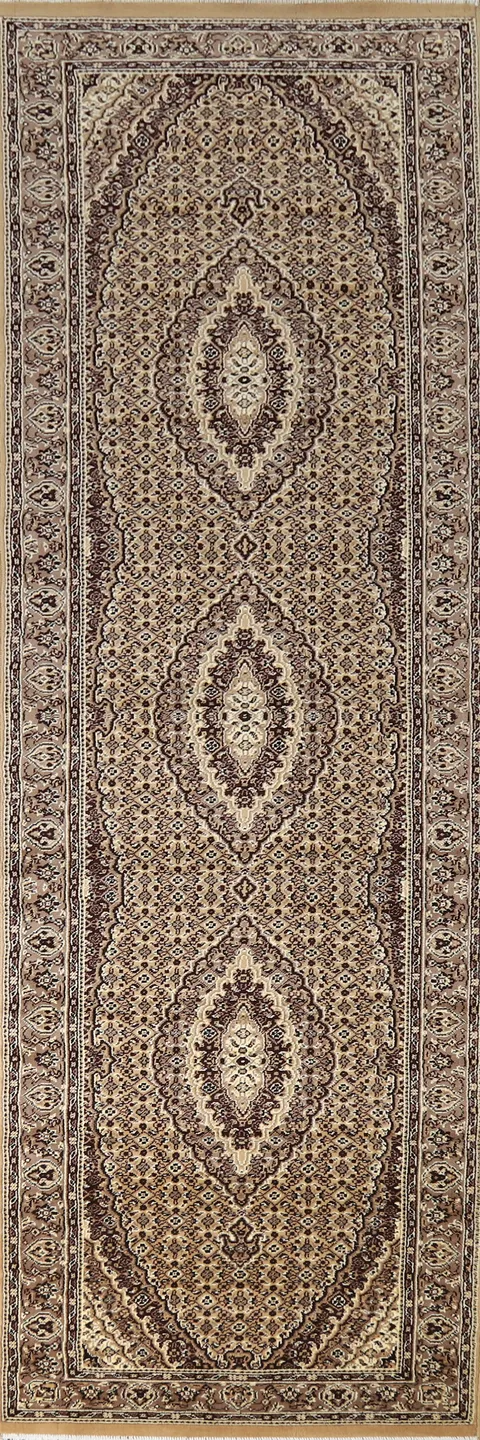 Geometric Bidjar Turkish Oriental Runner Rug