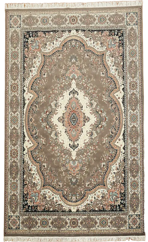 Floral Tabriz Turkish Oriental 10x13 Wool Acrylic Area Rug