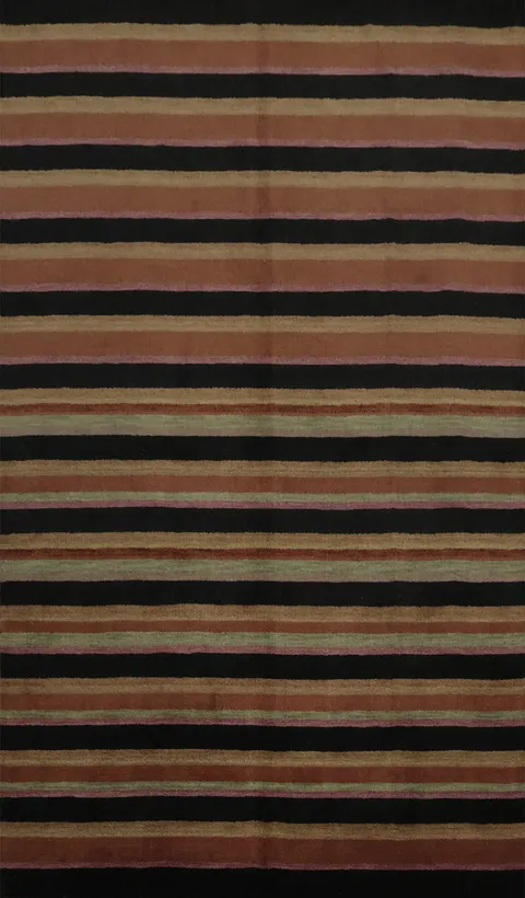 Stripes Gabbeh Area Rug 7x10 Perfect for Stylish Living Room Decor