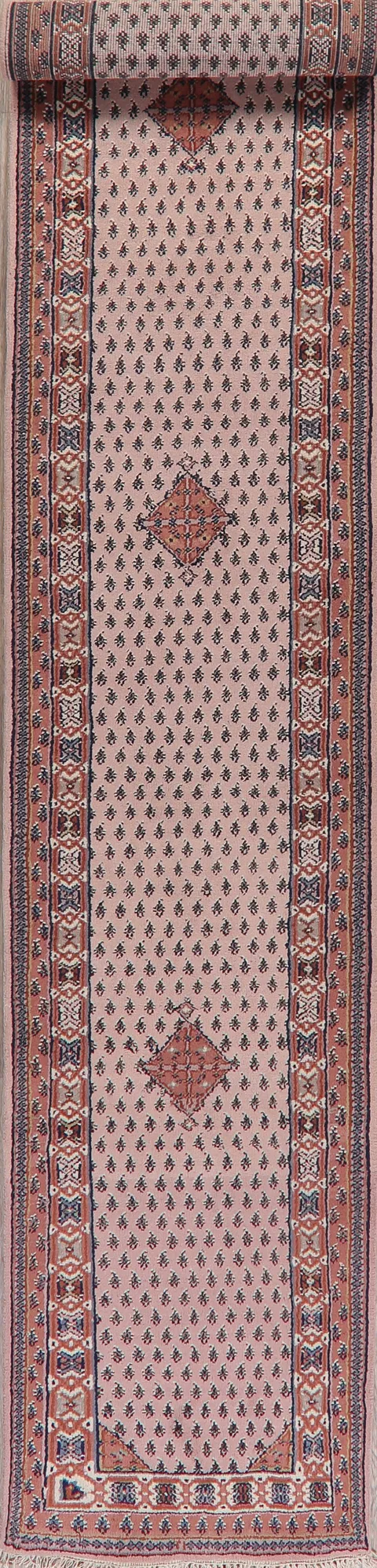 Geometric Bidjar Indian Oriental Wool Rug