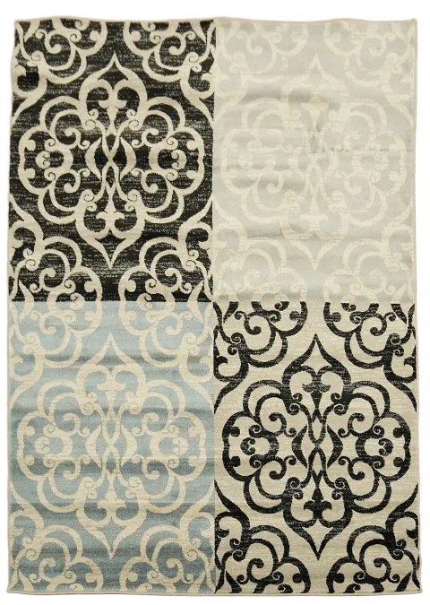 Multi-Color Modern Turkish Oriental Area Rug 5x7