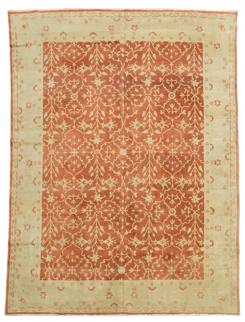 Vegetable Dye Egyptian Area Rug 8x10