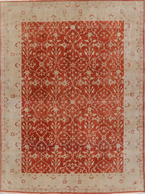 Vegetable Dye Egyptian Area Rug 8x10