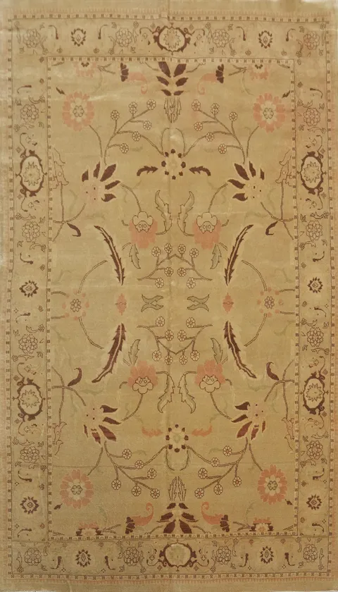 Floral Oushak Egyptian Area Rug 6x10