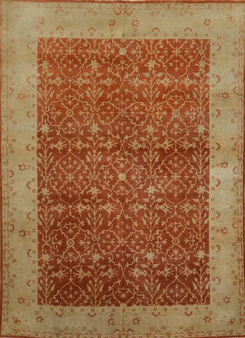 Vegetable Dye Oushak Oriental Area Rug 8x10