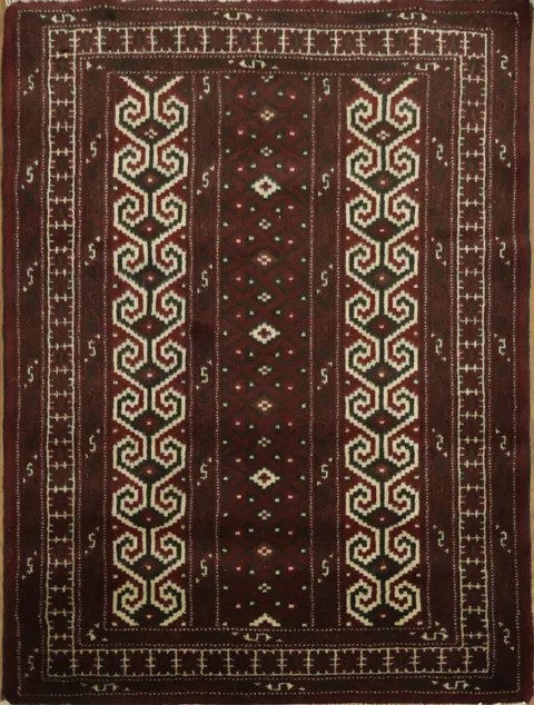 Geometric Balouch Oriental Foyer Rug 3x4