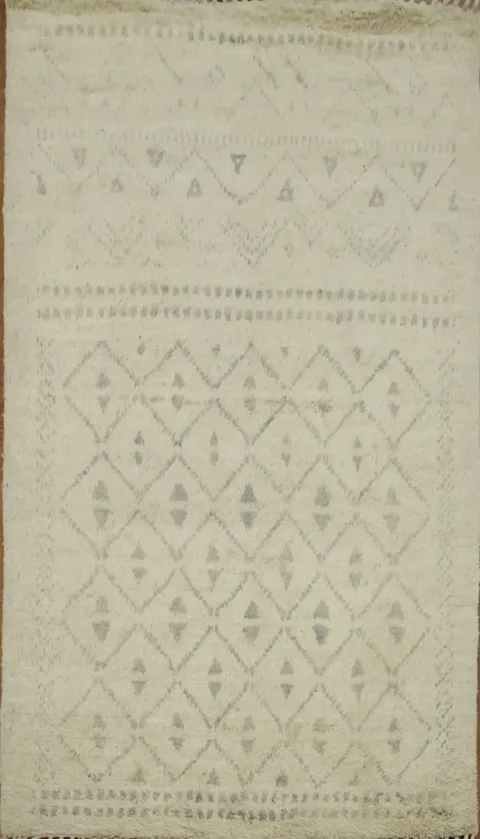 Southwest Moroccan Wool Area Rug 5x8