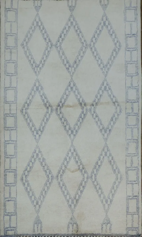 Diamond Tribal Moroccan Area Rug 5x9