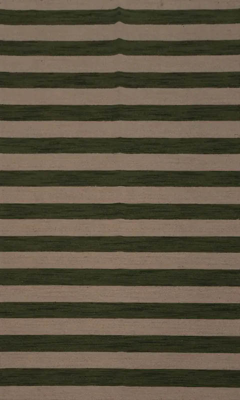 Striped Gabbeh Area Rug 5x8 in Natural Hues for Any Modern Decor