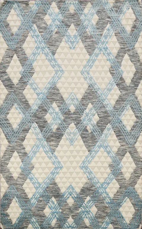 Geometric Moroccan Oriental Area Rug 5x8