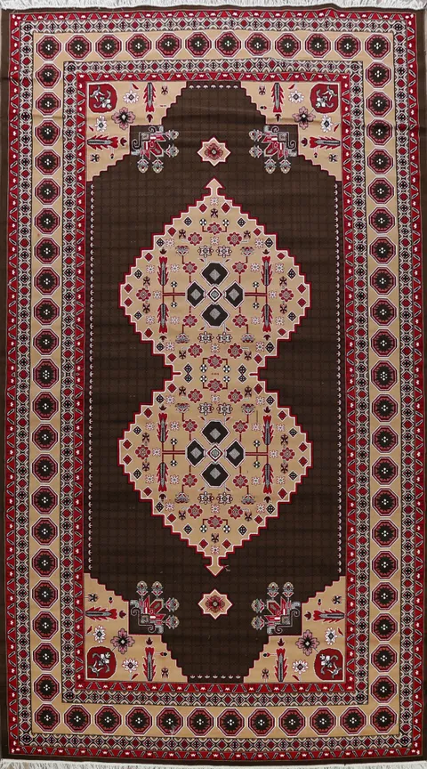 Geometric Aubusson Turkish Oriental Area Rug 10x16