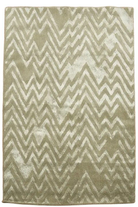 Modern Trellis Oriental Area Rug 4x6