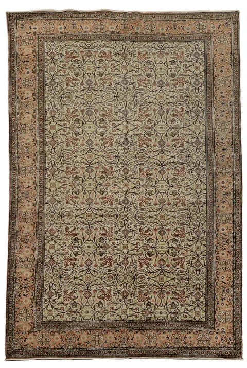 100% Vegetable Dye Anatolian Turkish Area Rug 6x10