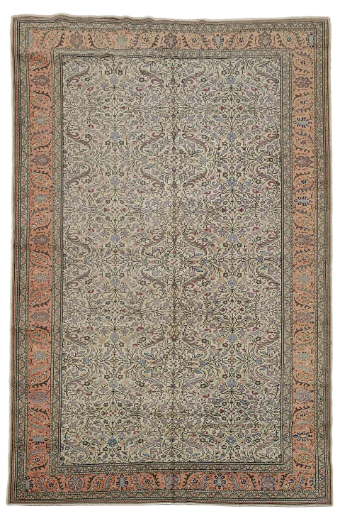100% Vegetable Dye Anatolian Turkish Area Rug 6x10