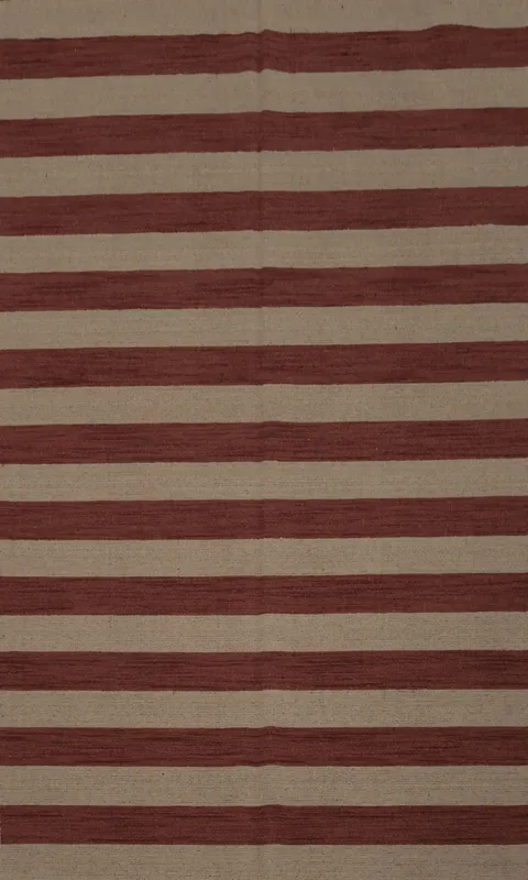 Bold and Chic Striped Gabbeh Area Rug 6x8 for Stylish Homes
