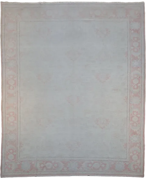 Antique Oushak Vegetable Dye Egyptian Area Rug 10x13