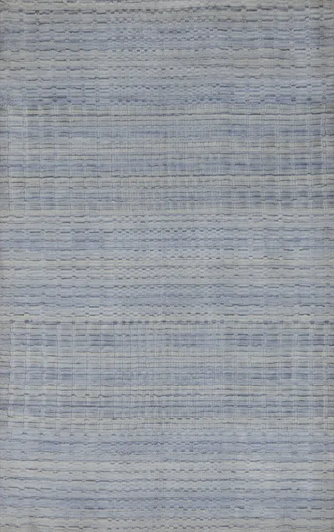 Modern Wool Moroccan Oriental Area Rug 5x8