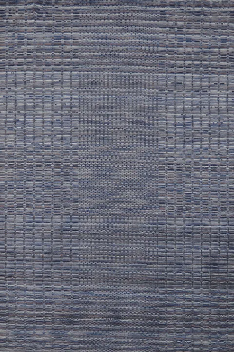 Modern Blue Oriental Area Rug 5x8