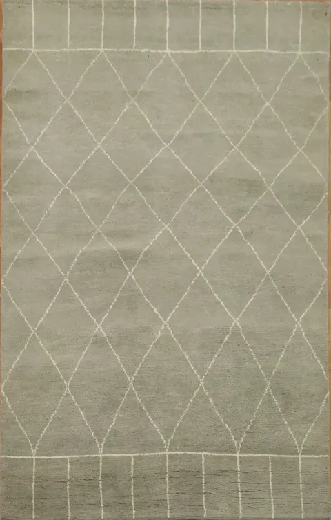 Geometric Moroccan Oriental Area Rug 5x8