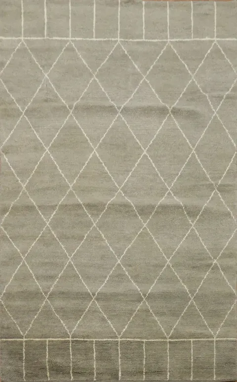 Geometric Moroccan Oriental Area Rug 5x8