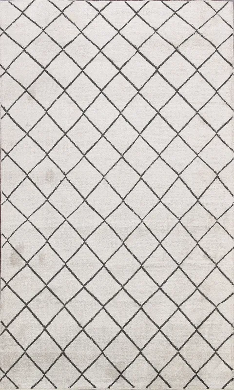 Trellis Moroccan Oriental Area Rug 5x7