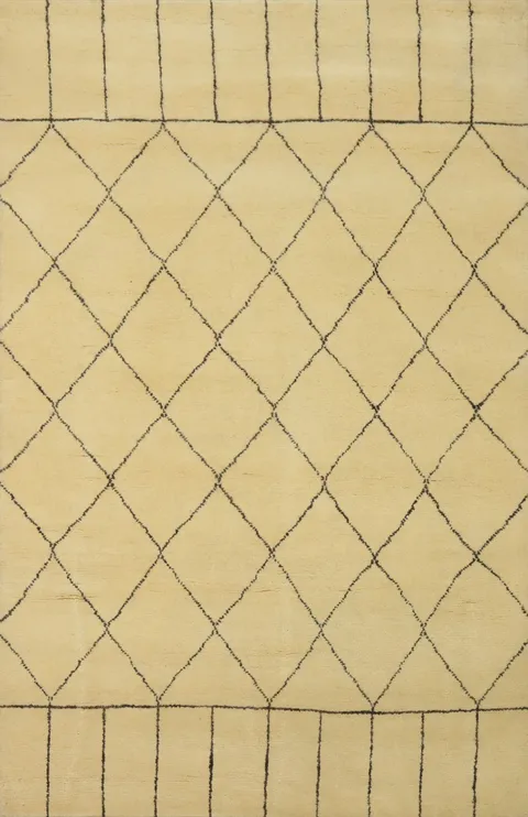 Geometric Moroccan Oriental Area Rug 5x8