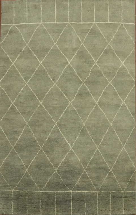 Geometric Moroccan Oriental Area Rug 5x8