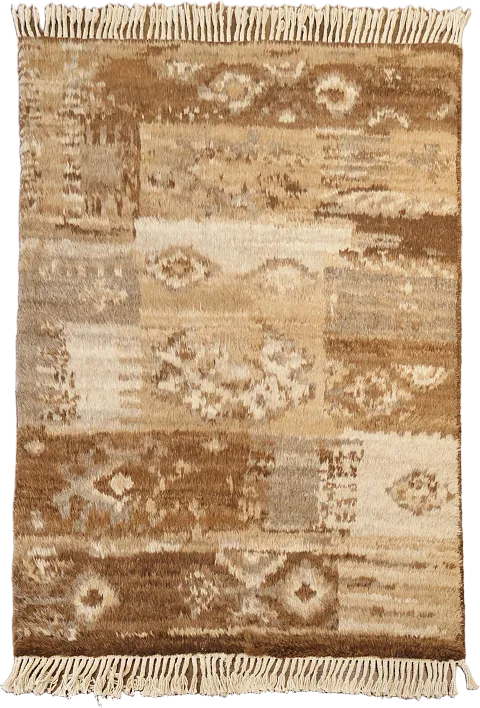 Tribal Moroccan Oriental Area Rug 4x6