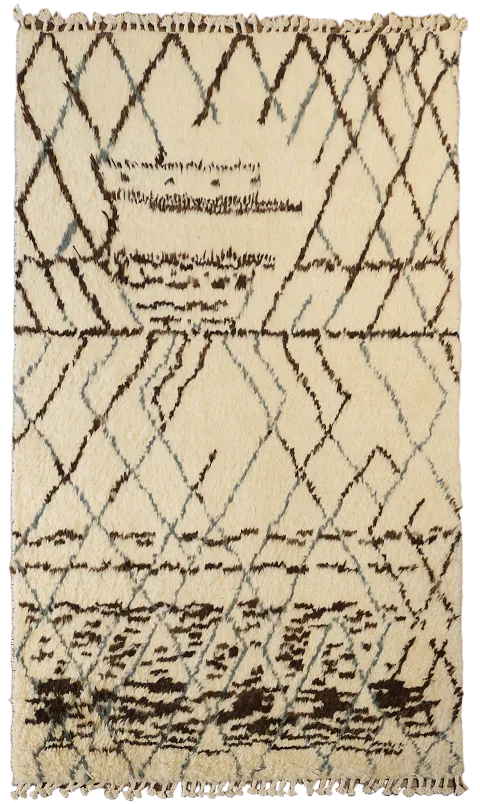 Trellis Moroccan Oriental Area Rug 4x6
