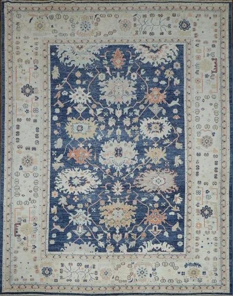 Authentic Oushak Turkish Area Rug 9x12