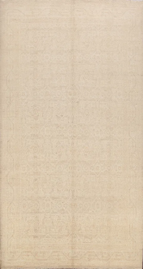 Geometric Khotan Oriental Area Rug 7x10