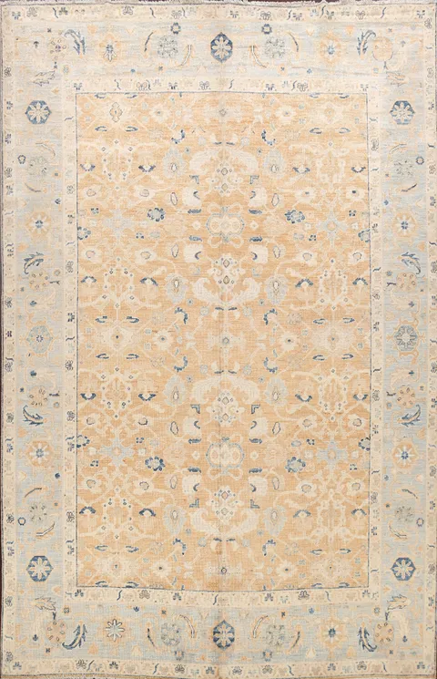 Vegetable Dye Khotan Oriental Area Rug 8x10