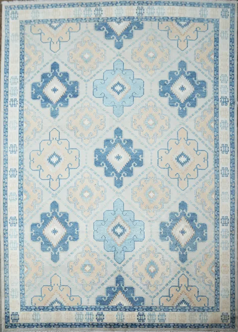 100% Vegetable Dye Khotan Oriental Area Rug 9x13