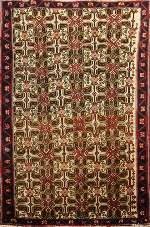 All-Over Turkoman Persian Area Rug 3x5