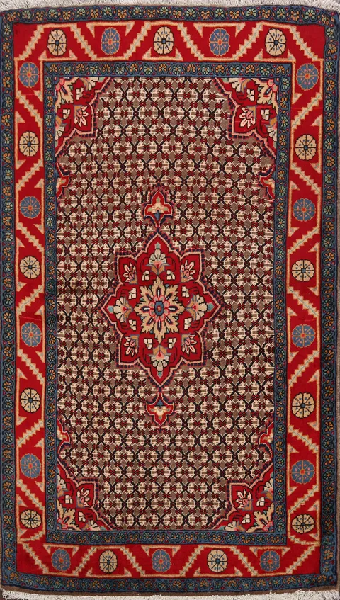 Geometric Koliaei Persian Area Rug 3x5