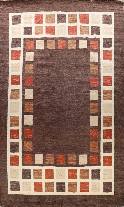Geometric Gabbeh Oriental Large Rug 12x18