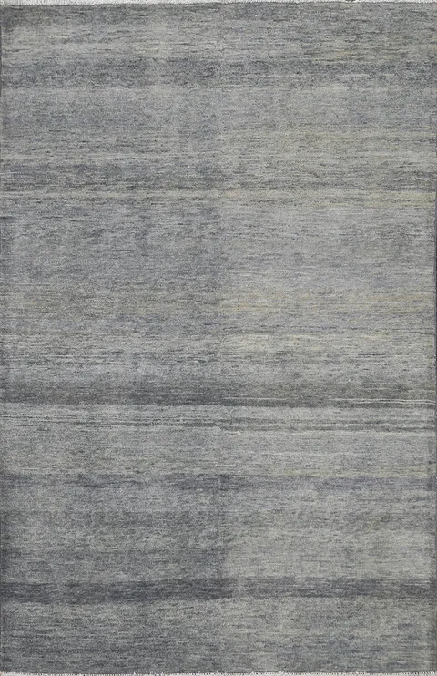 Modern Gabbeh Kashkoli Oriental Area Rug 4x6