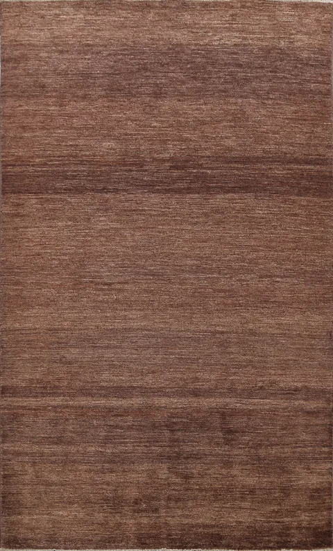 Modern Gabbeh Kashkoli Oriental Area Rug 6x8