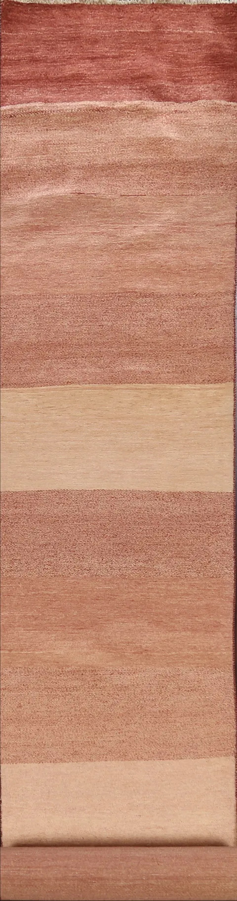 Modern Gabbeh Kashkoli Oriental Runner Rug 3x20